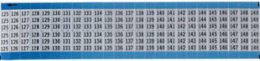 Wire Markers - Dead Soft Aluminum Foil, Legend 125 to 149