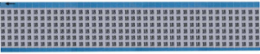 Solid Numbers Scored Wire Marker Card, 18, Aluminum Foil