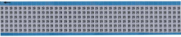 Solid Numbers Scored Wire Marker Card, 19, Aluminum Foil
