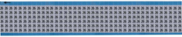 Solid Numbers Scored Wire Marker Card, 26, Aluminum Foil