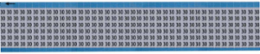 Solid Numbers Scored Wire Marker Card, 30, Aluminum Foil