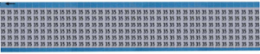 Solid Numbers Scored Wire Marker Card, 35, Aluminum Foil