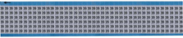 Solid Numbers Scored Wire Marker Card, 39, Aluminum Foil