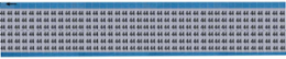 Solid Numbers Scored Wire Marker Card, 44, Aluminum Foil