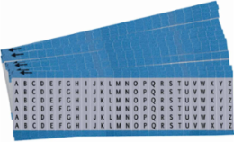 Wire Markers - Dead Soft Aluminum Foil, Legend A to Z