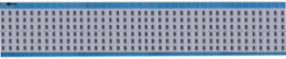 Solid Letters Scored Wire Marker Card, B, Aluminum Foil