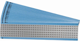 Wire Markers - Dead Soft Aluminum Foil, Legend H1