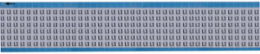 Solid Letters & Numbers Scored Wire Marker Card, L1, Aluminum Foil