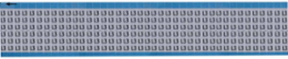 Solid Letters & Numbers Scored Wire Marker Card, L3, Aluminum Foil