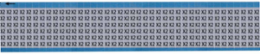 Solid Letters & Numbers Scored Wire Marker Card, X2, Aluminum Foil