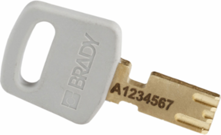 SafeKey Lockout Padlock Silver 1.5 Inch Aluminum 6 Pk