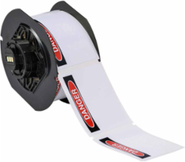 2.25 Inch x 3 Inch Indoor/Outdoor Vinyl Labels, Roll of 300, OSHA DANGER