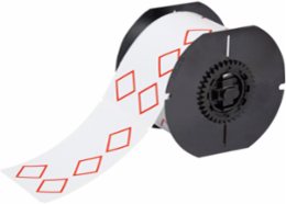 GHS CLP Vinyl Labels 2.95 Inch H x 4.33 Inch W Red on White