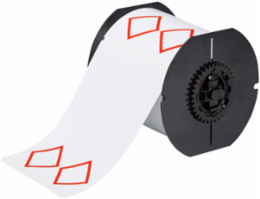 GHS CLP Vinyl Labels 4.13 Inch H x 6.1 Inch W, Red on White, Durable Vinyl