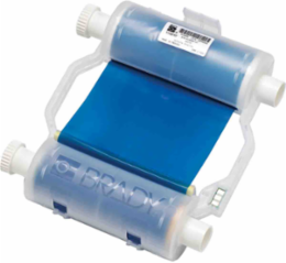 Printer Ribbon, 4.33 Inch W, 200 ft L, Blue, Resin Formulation