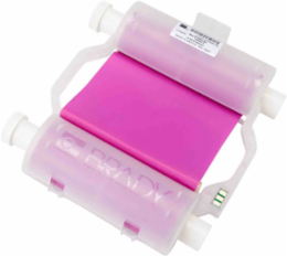 B30 Series R10000 Printer Ribbon, Roll of 200', Magenta, 4.33" W