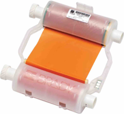 R10000 Orange Printer Ribbon 4.33 Inch W x 200 ft L