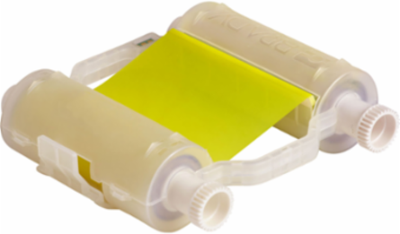 Printer Ribbon Cartridge, Process Yellow, 4.33 Inch x 200 ft, Resin