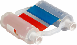 R10000 Printer Ribbon, 4.33 Inch x 200 ft, Blue/Red, Scratch-Resistant