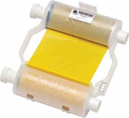 R10000 Printer Ribbon, 4.33 Inch Wide, Yellow on White, 200 ft Length