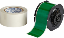 ToughStripe Polyester Labels, 2.25 Inch W x 100 Ft L, Green, Abrasion-Resistant