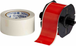 ToughStripe 2.25 Inch x 100 ft Polyester Floor Marking Labels, Red