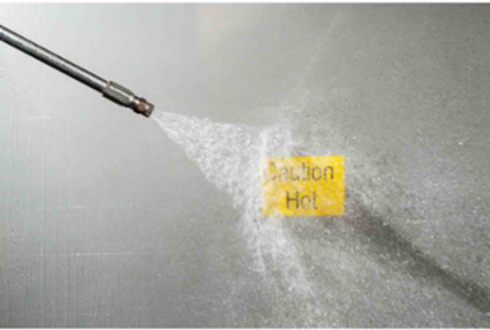 ToughWash Polyester Labels 2.25 Inch W x 50 ft L, Yellow, Food & Beverage Applications