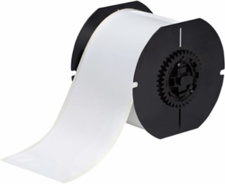 Low Halide Polyester Labels 3 Inch x 100 ft, Permanent Adhesive, Outdoor Use