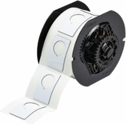 Raised Panel Polyester Labels, 1.9 Inch H x 1.2 Inch W, Roll of 180