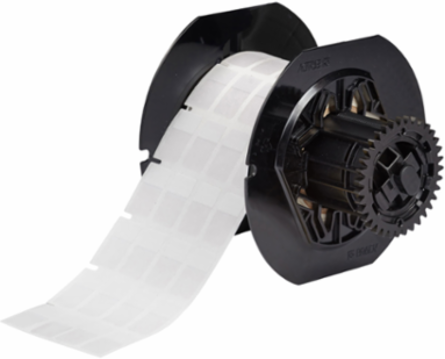 Self-Laminating Vinyl Wire & Cable Labels, 1 Inch H x 0.5 Inch W, 2500 Labels/Roll