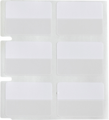 Self-Laminating Vinyl Wire & Cable Labels 0.75 Inch H x 1 Inch W, Roll of 2500