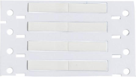 PermaSleeve Polyolefin Wire Marking Sleeves, 0.125 Inch Dia x 1 Inch W, White