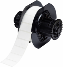 Nylon Cloth Labels 0.75 Inch H x 1.5 Inch W, Roll of 1500 Labels