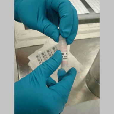 StainerBondz Polyester Slide Labels, 0.9 Inch H x 0.9 Inch W, Chemical Resistant