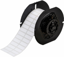 Nylon Cloth Label Roll - 0.375 Inch H x 1 Inch W, 1500 Labels, Thermal Transfer