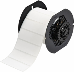 Polypropylene Labels, 1 Inch H x 3 Inch W, Abrasion & Chemical Resistant, 1500 Labels/Roll