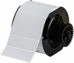 Glossy Metallized Polyester Labels, 1" H x 3" W, Permanent Adhesive, Roll of 1500