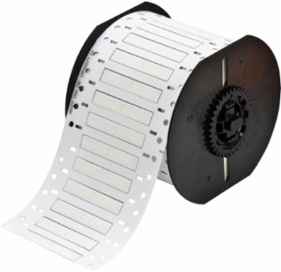 BBP 33 PermaSleeve 0.187 Inch Dia x 1 Inch W Polyolefin White Roll of 1500