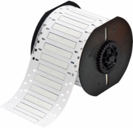 BBP 33 PermaSleeve 0.187 Inch Dia x 1 Inch W Polyolefin White Roll of 1500