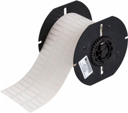 Flame Retardant Wire Wraps 0.25 Inch H x 0.9 Inch W, Polyimide, 5000 Labels per Pack