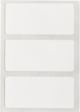 Polypropylene Laboratory Labels, 0.6 Inch H x 1.3 Inch W, Cryogenic & Autoclavable