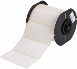 Paper Labels 2 Inch x 4 Inch, Roll of 750, Permanent Rubber Adhesive