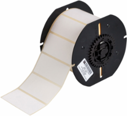 Paper Labels 1.25 Inch H x 2.75 Inch W, Roll of 1000, Permanent Adhesive