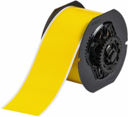 Flame Retardant Wire Wrap 2 Inch x 85 ft, Yellow, Polyimide, Matte Finish