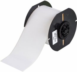 Polyvinyl Fluoride Labels 3 Inch W x 85 ft L, White, Flame-retardant, Matte Finish