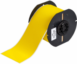 3 Inch x 85 ft Yellow Polyvinyl Fluoride Label, UV-Resistant, Permanent Acrylic Adhesive