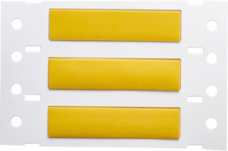 -7641 Low Smoke Zero Halogen Heat Shrink Tubing 0.25 Inch Dia x 2 Inch W, Yellow
