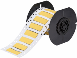 PermaSleeve 0.375 Inch Dia x 2 Inch W, Chemical-Resistant, Yellow