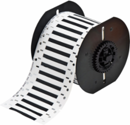 PermaSleeve Heat-Shrinkable Wire Marking Sleeves, 0.094 Inch Dia x 2 Inch W, Black