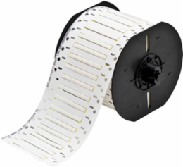 PermaSleeve High Temp PVDF Wire Marking Sleeves, 0.094 Inch Dia x 2 Inch W, White